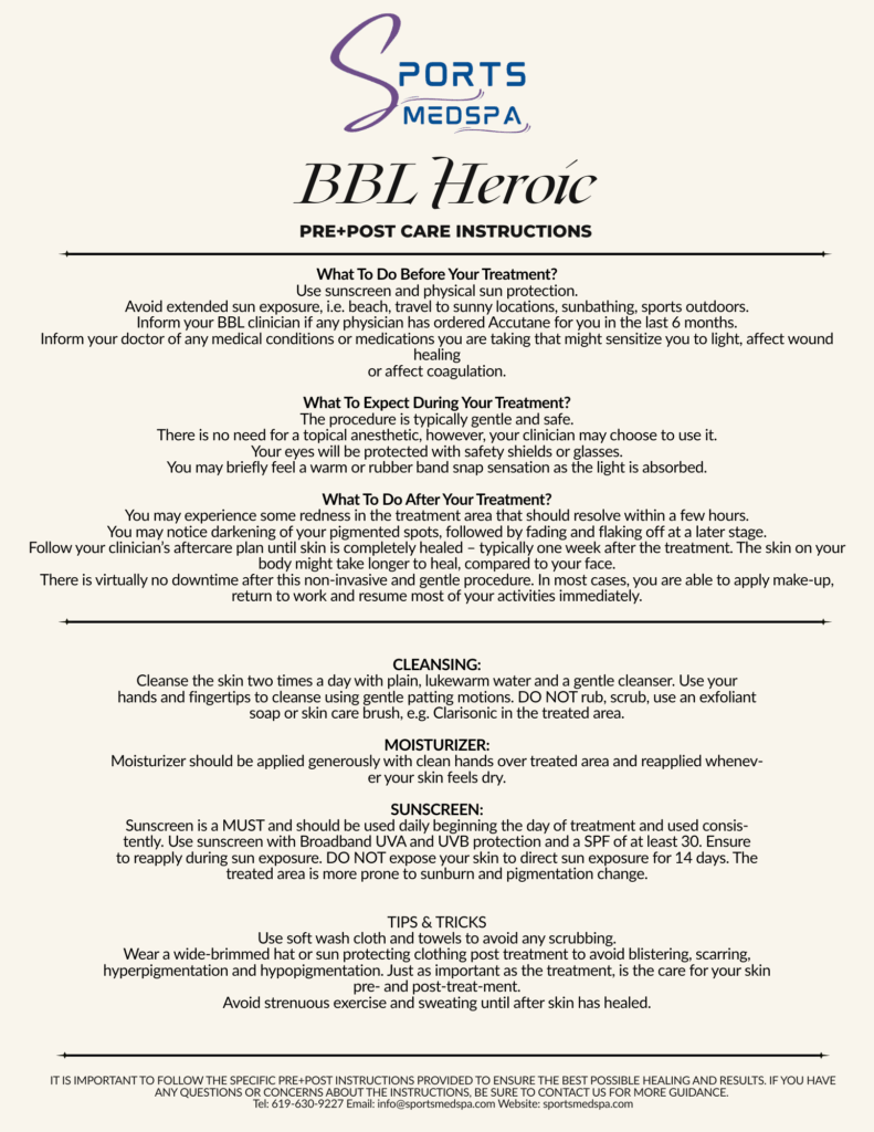 BBL Laser Treatment in San Diego